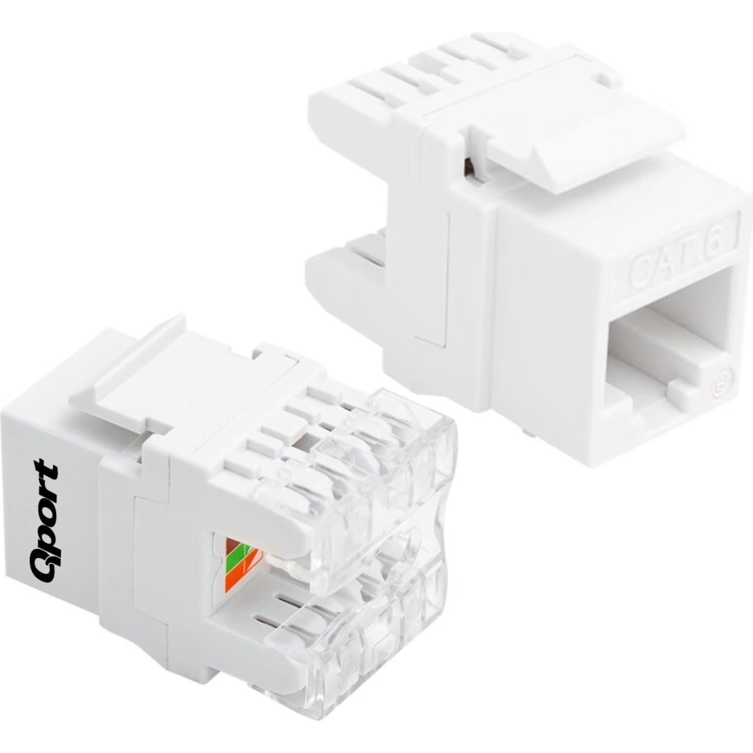 QPORT Q-J180K CAT6 180 DERE KEYSTONE JACK