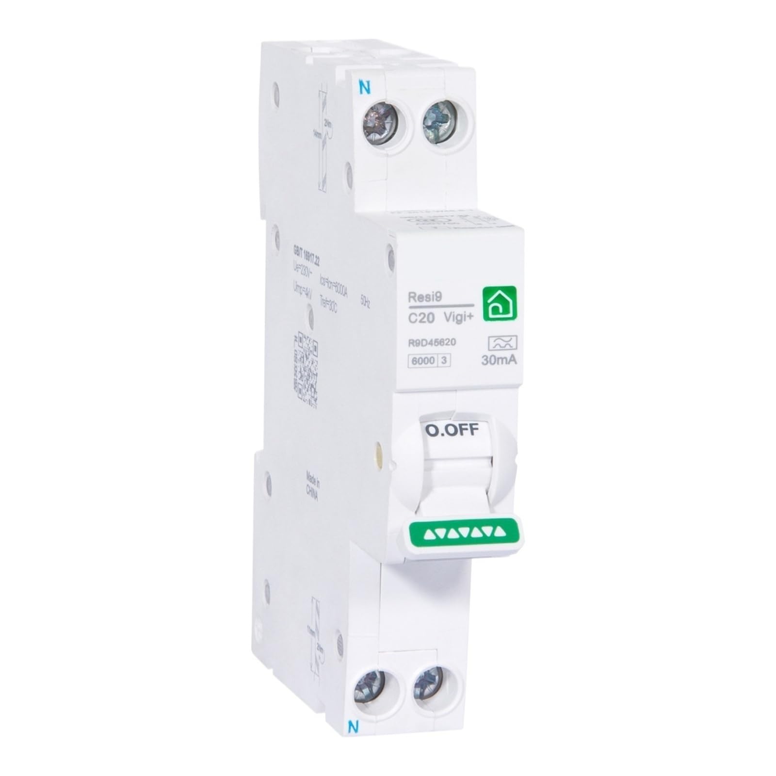 Disjoncteur différentiel Resi9 R9D 30mA protection contre les surcharges - 2