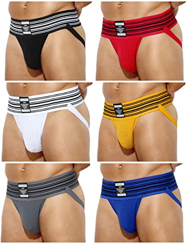 Casey Kevin Jockstrap Hombre Tanga Slip Deporte Ropa Interior Suspensorio Transpirable Thong Cover