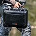 NANUK 915 Waterproof Hard Case with 2-Pocket Lid Organizer and Padded Divider, Black