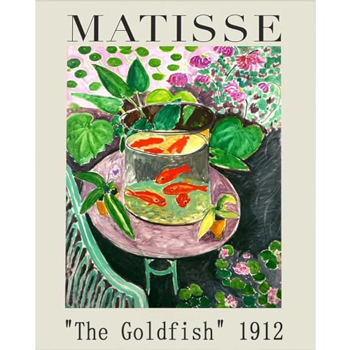 Peinture diamant Goldfish kit anti-stress pour adultes débutants décoration d'intérieur facile
