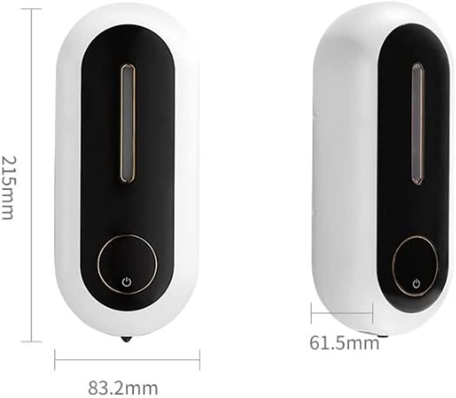 Inteligentny wyświetlacz cyfrowy Rękojeść do mycia w piance USB Dozownik mydła do rąk z akumulatorem Bezdotykowy ścienny dozownik mydła