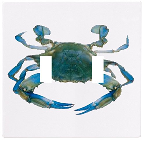 Blue Crab Wallplate Decorative Switch Plate Cover (2 Gang - Double ...