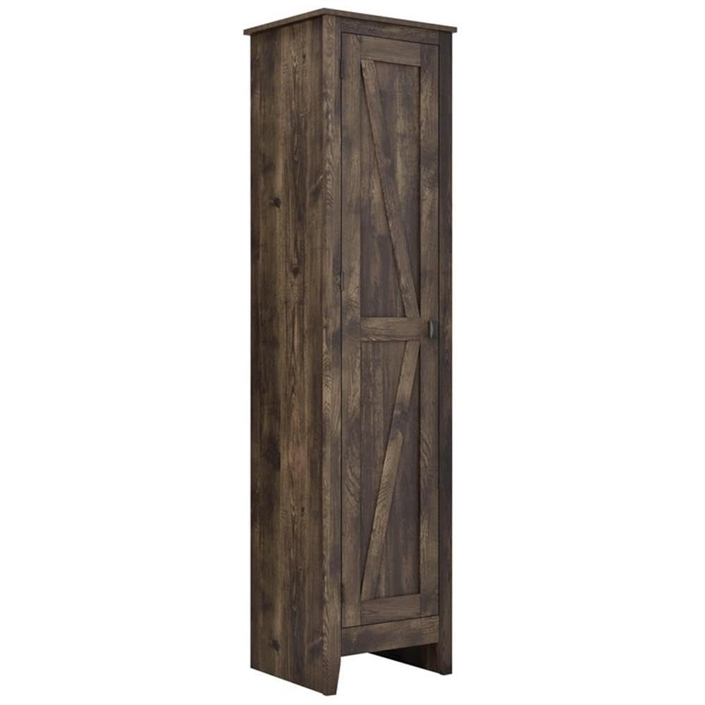 SystemBuild Evolution Farmington 18" Wide Storage Cabinet, Rustic