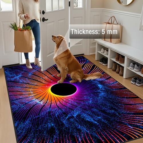 Tapis de sol salon et espace gaming lavable pour une maison moderne - 6