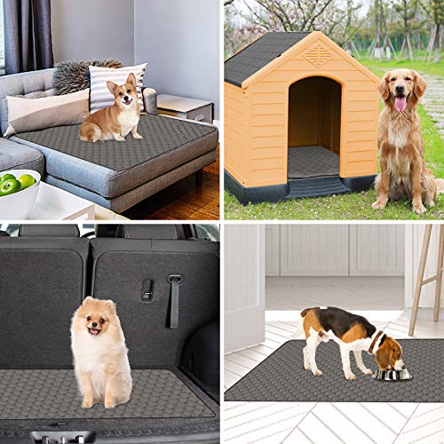 Alfheim Reusable Pet Training Pads, 2-Pack Premium Water Absorption Dog Pee Mats with Non-slip Bottom - Image 6