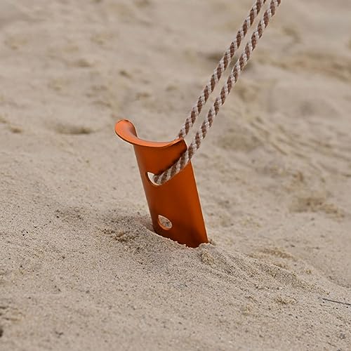 Piquets de sable en U pour tente de camping et fixation de plage - 6