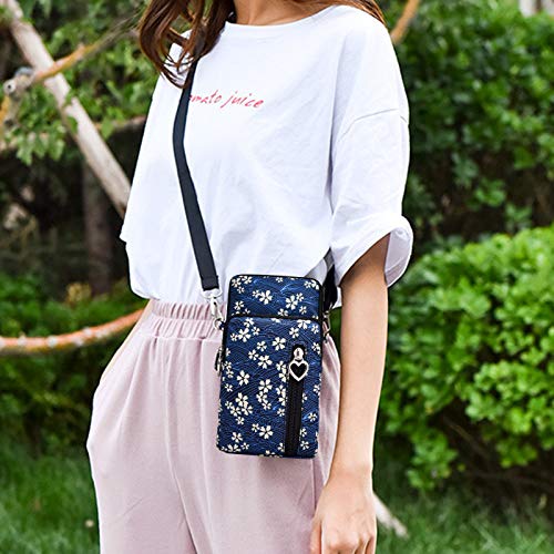 BIAOTIE Lightweight Small Crossbody bags Cell Phone Purses Travel Pouch Shoulder Bag for Women4