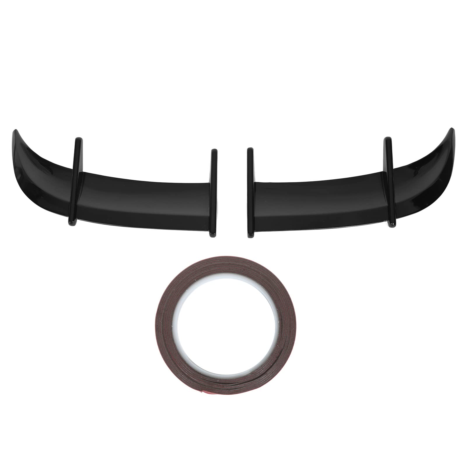 Spoiler Posteriore, Spoiler per Bagagliaio Posteriore per Auto Stile AK, Ala per Coperchio dello Spoiler Posteriore con Riduzione della Pressione ABS Compatibile con i Modelli (Nero lucido)