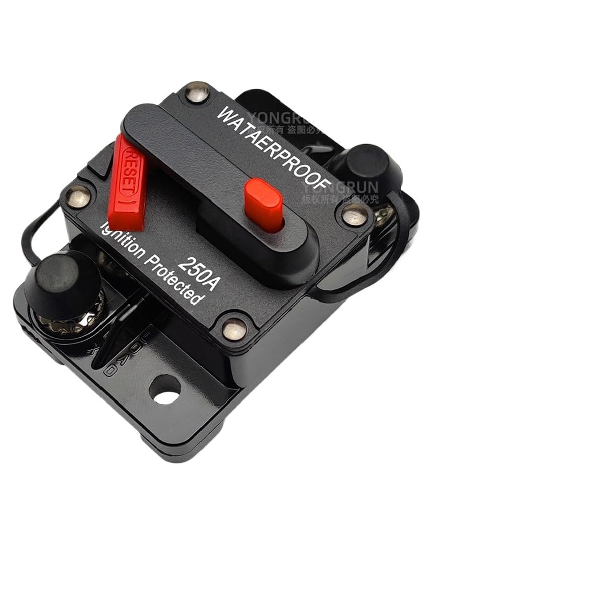 Waterproof Car Circuit Breaker with Reset Switch 30A40A50A60A70A80A100A120A150A200A250A300A Car Audio Linear Circuit Breaker(200A)