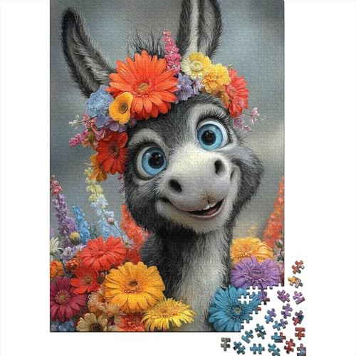 Puzzle para adultos de 1000 piezas como regalo de cumpleaños original de 70x50cm