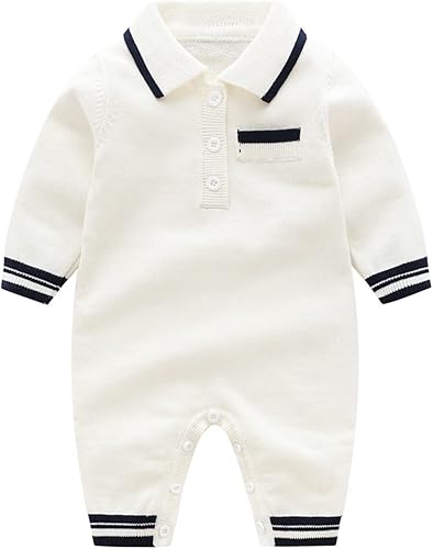 Suéter de punto para bebés recién nacidos y niñas y niños de retazos para primavera e invierno de manga larga ropa para niños con parte inferior