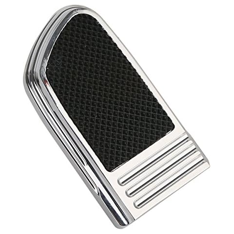 CUSTOM CHROME CCI Chrome Brake Pedal Pad Cover Fit For Harley Touring Electra Glide Street Glide Road King Road Glide 1980-2023 Softail 1986-2017 Dyna 2012-2016 Cover
