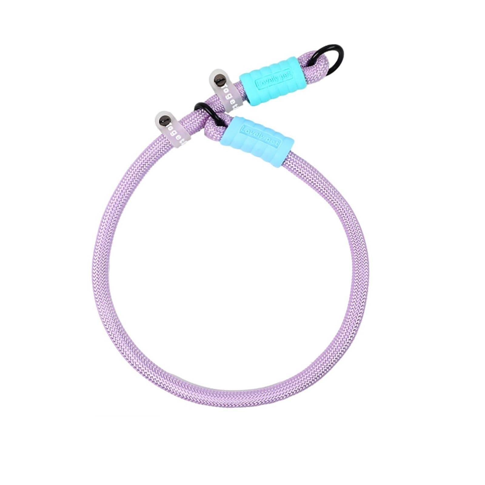 Corde de traction robuste et résistante à l'usure, accessoire de marche chien violet