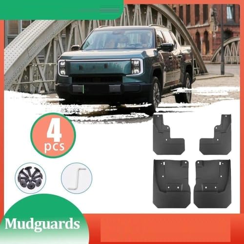 Garde-boue luxe pour LDV Maxus ETerron 9 et MG U9 finition noire texturée