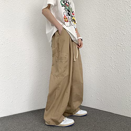 Mens Cargo Work Pants Relaxed Fit Baggy Sweatpants Pants With Pockets Casual Streetwear Y2K X-Large #TOP3