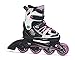 Produktbild Fila Mädchen Inline Skate X-One, schwarz/weiß/pink, 38-41, 010616145,  XL