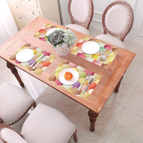 Sets de table en PVC faciles à nettoyer pour protéger vos meubles - 7