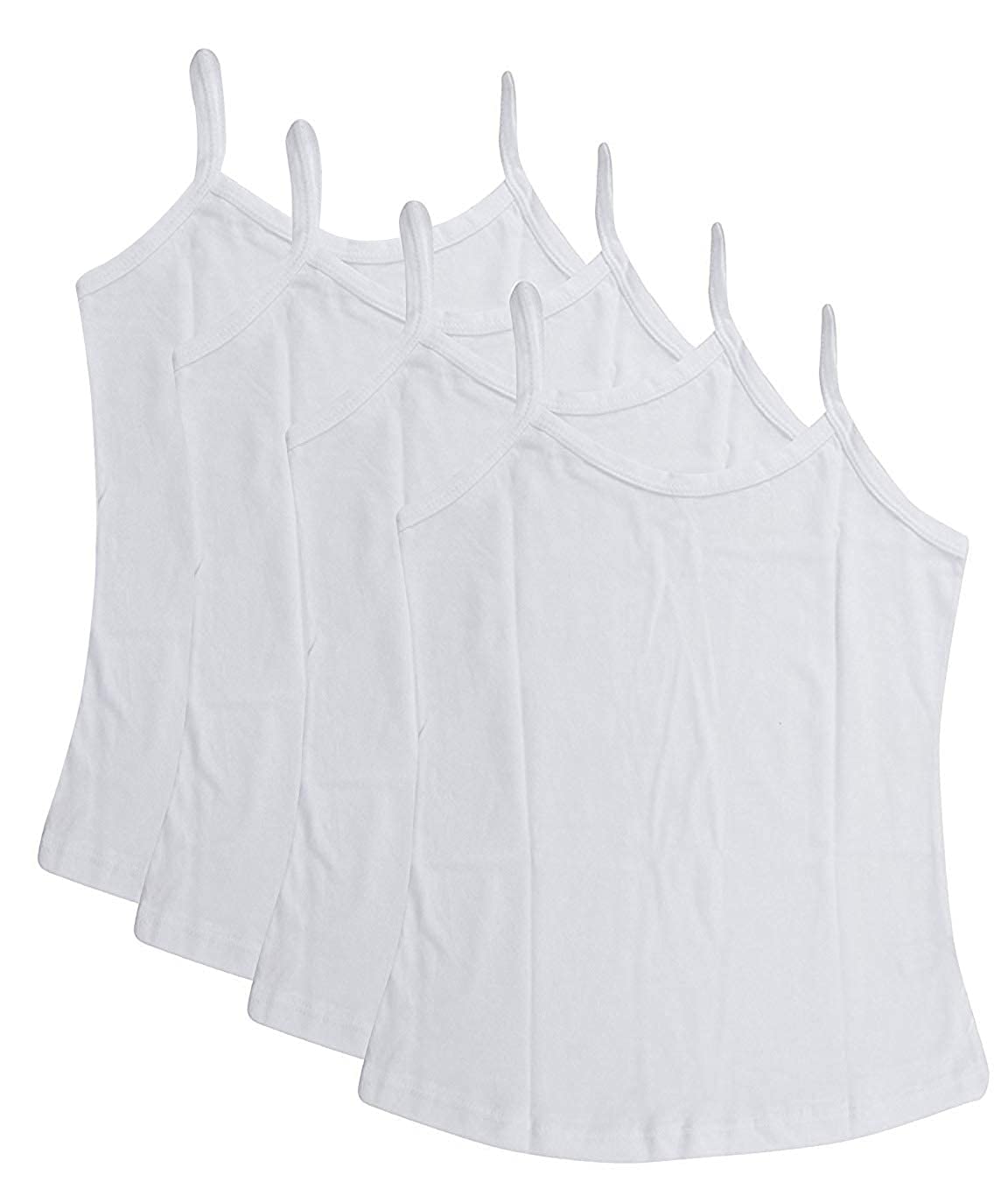 LYKOR Girls 100% Cotton Slip Soft Cotton Slips Singlet Neck Slips Camisole|Young Girls Camisole Pack of 4pcs - Review, Price and Buying Guide
