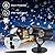 Christmas Projector Lights Outdoor, Double Head Upgrade Rotating Snowflake LED Lighting Projector Waterproof Indoor Outdoor Snowflake Party Patio Garden Landscape Lights Party Christmas Decorations