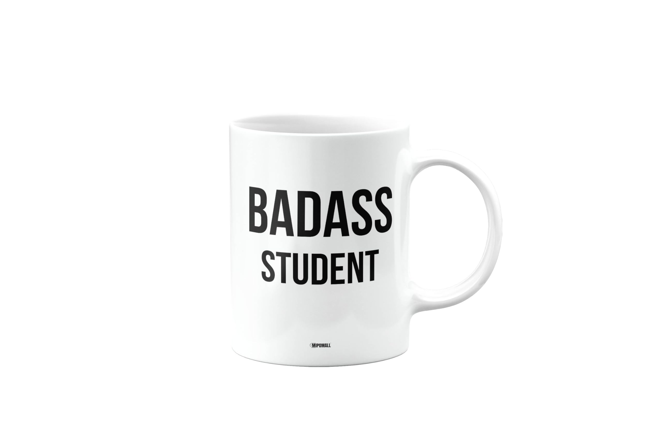 MIPOMALL Badass Student Mug, Funny Gifts, Joke, Silly, Gag Present, Birthday Cup, Secret Santa, Present for Christmas, mm-CA_223_172 โ image 1