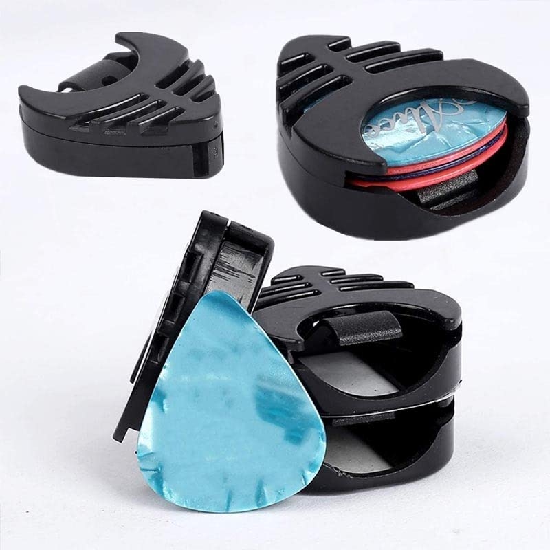 yehei Lot de 2 boîtes de médiators de guitare mini étui en plastique médiator supports en celluloïd, accessoires pour… - Les Beatles, Paul McCartney, John Lennon, RIngo Starr, George Harrison yehei Lot de 2 boîtes de médiators de guitare mini étui en plastique médiator supports en celluloïd, accessoires pour… – Image 3