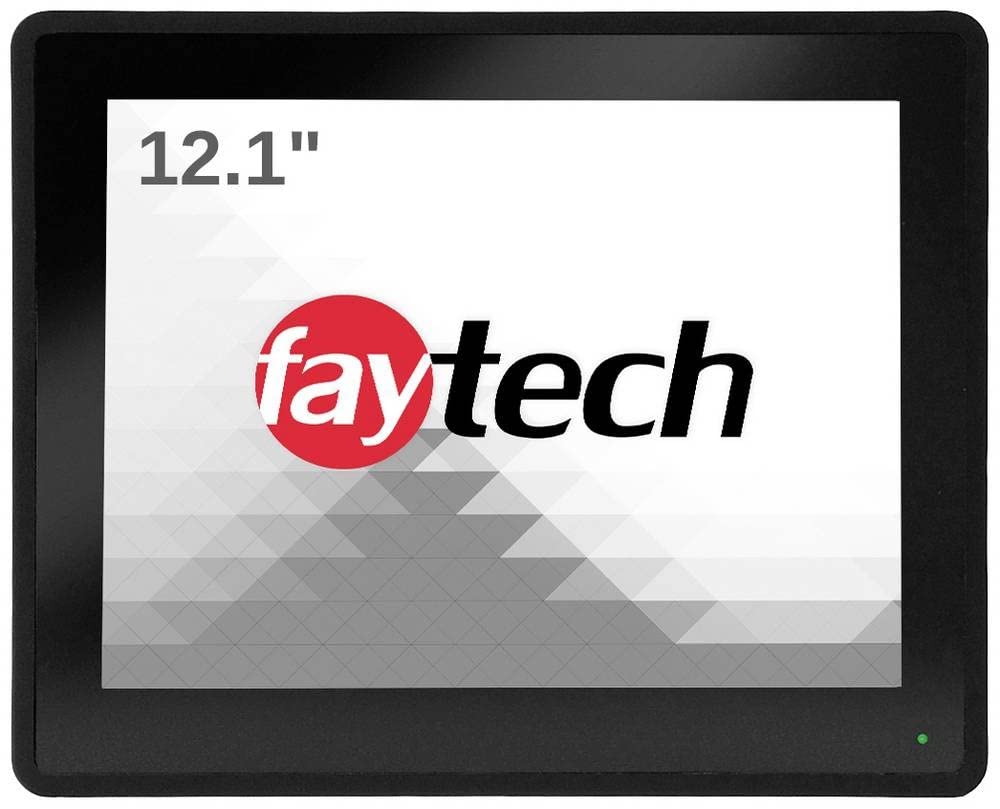 faytech1010502308 Touchscreen-Monitor EEK: F (A - G) 30.7cm (12.1 Zoll) 1920 x 1080 Pixel 4:3 25 ms