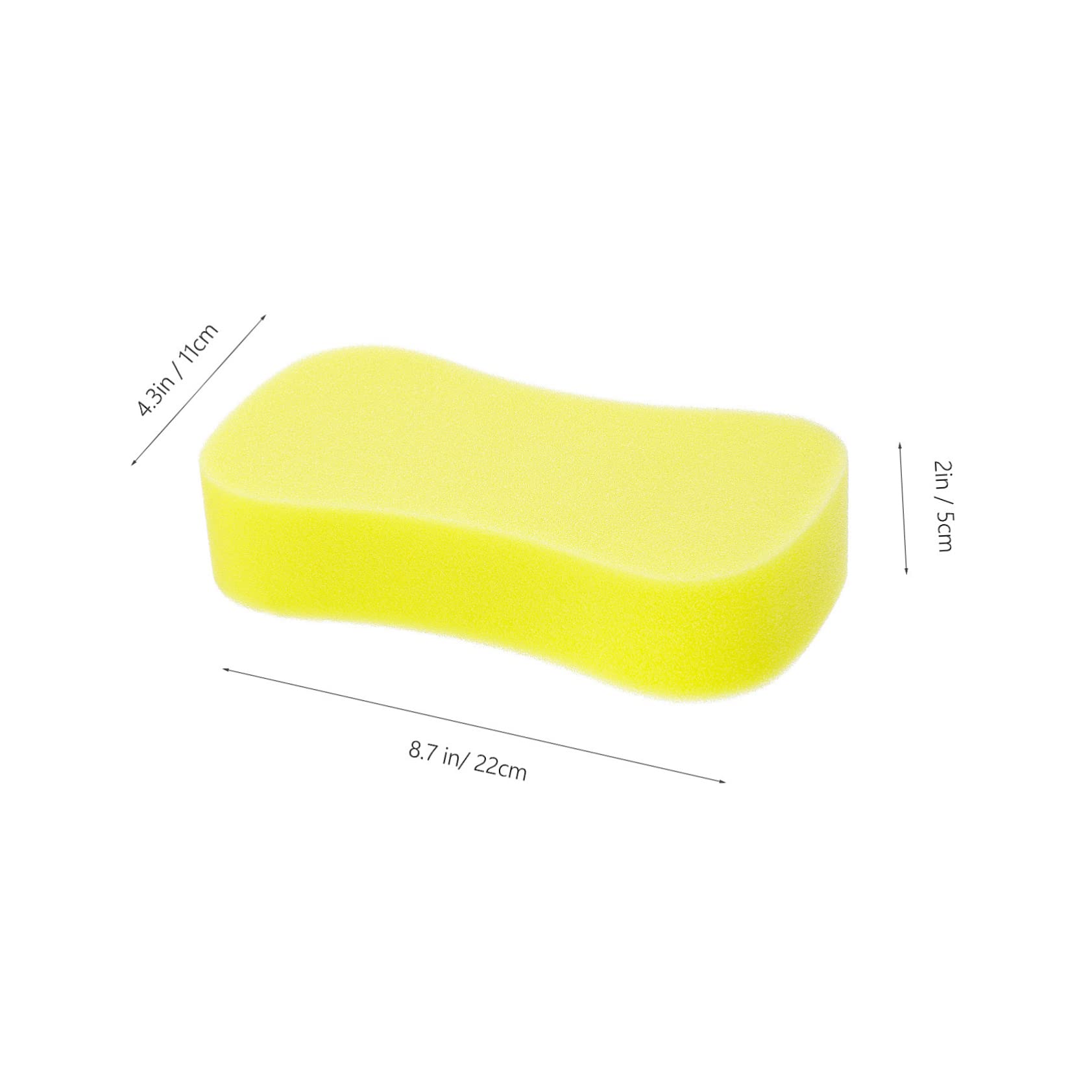PRETYZOOM 4 Ensembles Éponge De Nettoyage Multi Fonctionnelle Microfibre Lot de Éponges Absorbantes pour Lavage De Véhicules Bureau Et Maison Nettoyage sans Rayures 10 Pièces * 4