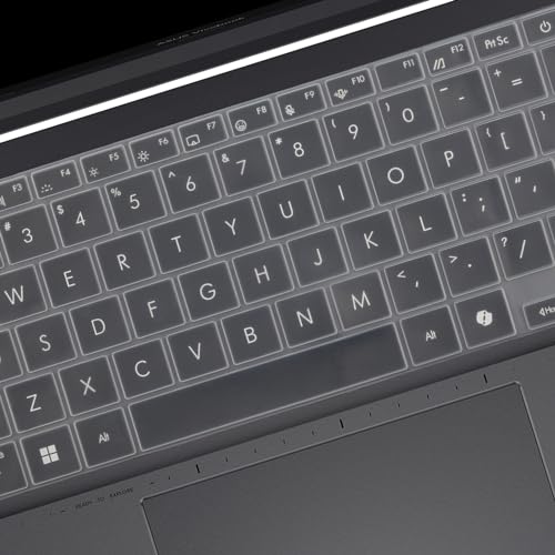 Protector teclado para ASUS VivoBook M5406 S5406 14" 2024 miniatura 3