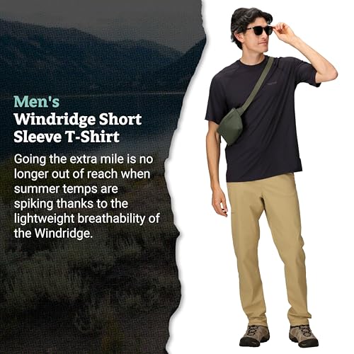 Image of MARMOT Men's Windridge Moisture-Wicking, Eco-Friendly, Breathable, UPF Short Sleeve Shirt