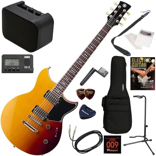 【セット品】YAMAHA エレキギター初心者入門 ミニアンプが入ったお手軽13点セット RSS20/SSB(サンセットバースト)