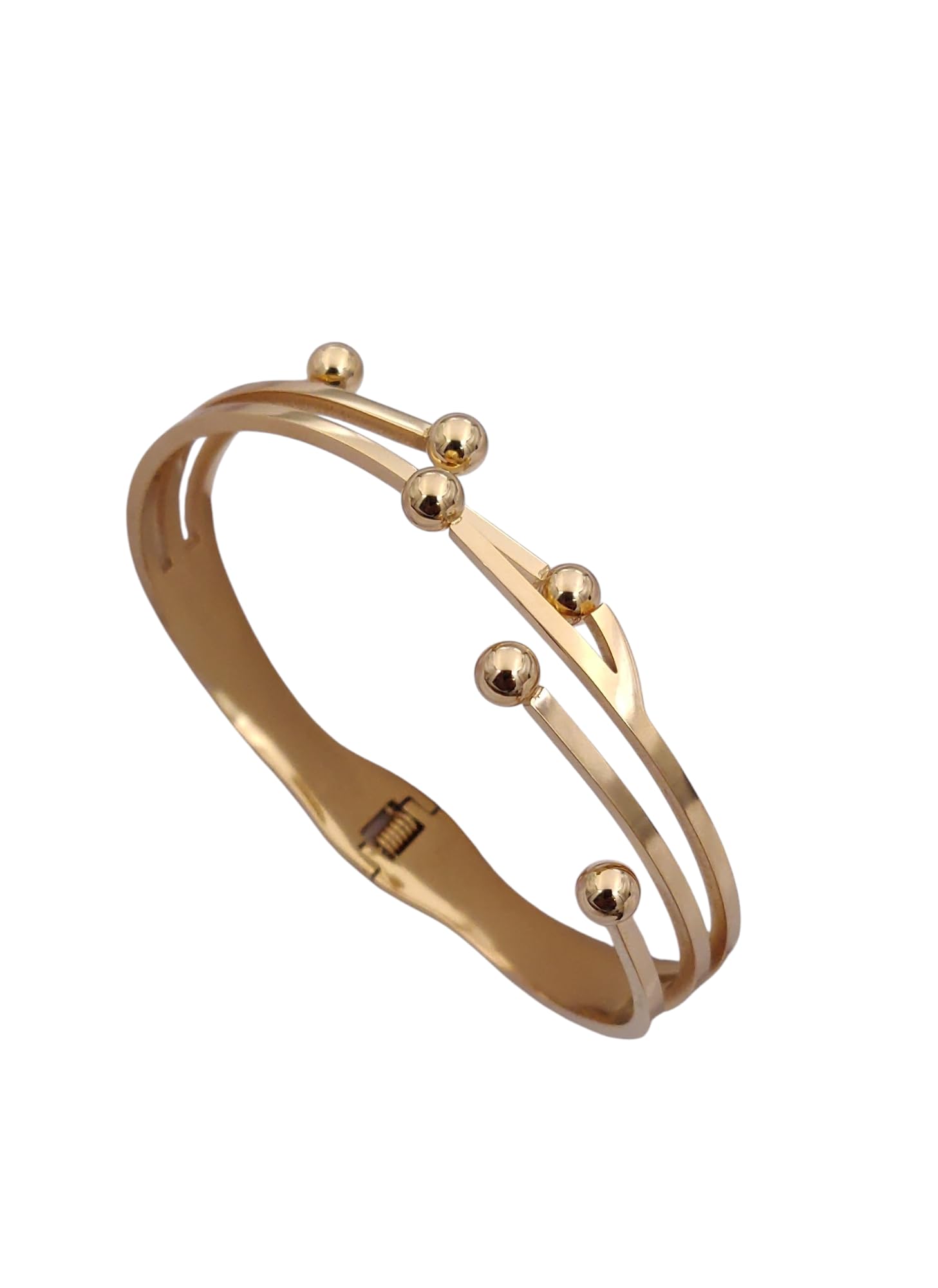 Sponsored Ad - Gold-Plated Fashion Women’s Bracelet Gifting, Parties, and Casual Outfits Wrist Accesssory Fashionable Jewelry for Modern Looks