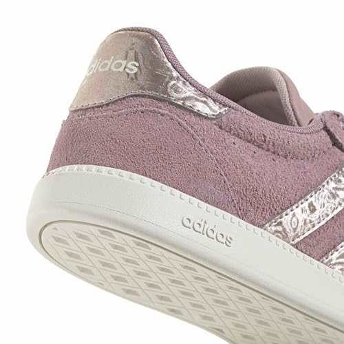 Image of adidas Womens Breaknet Sleek Sneakers Shoes Casual - Brown