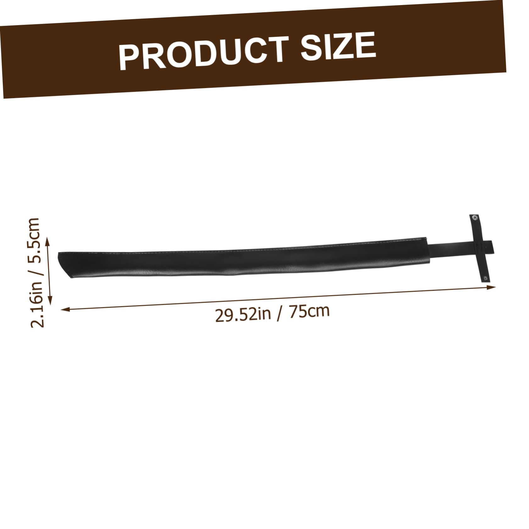 POPETPOP 2pcs Martial Arts Sword Bag Long Swords Storage Case Sheath Strap Shoulder Carrying