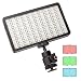 Produktbild Walimex pro Rainbow Pocket LED-RGB  fernsteuerbare, kompakte und Starke Akku-Flächenleuchte mit Farb- und Weißlicht für Farbakzente in Foto und Film, 23036, Schwarz/Silber