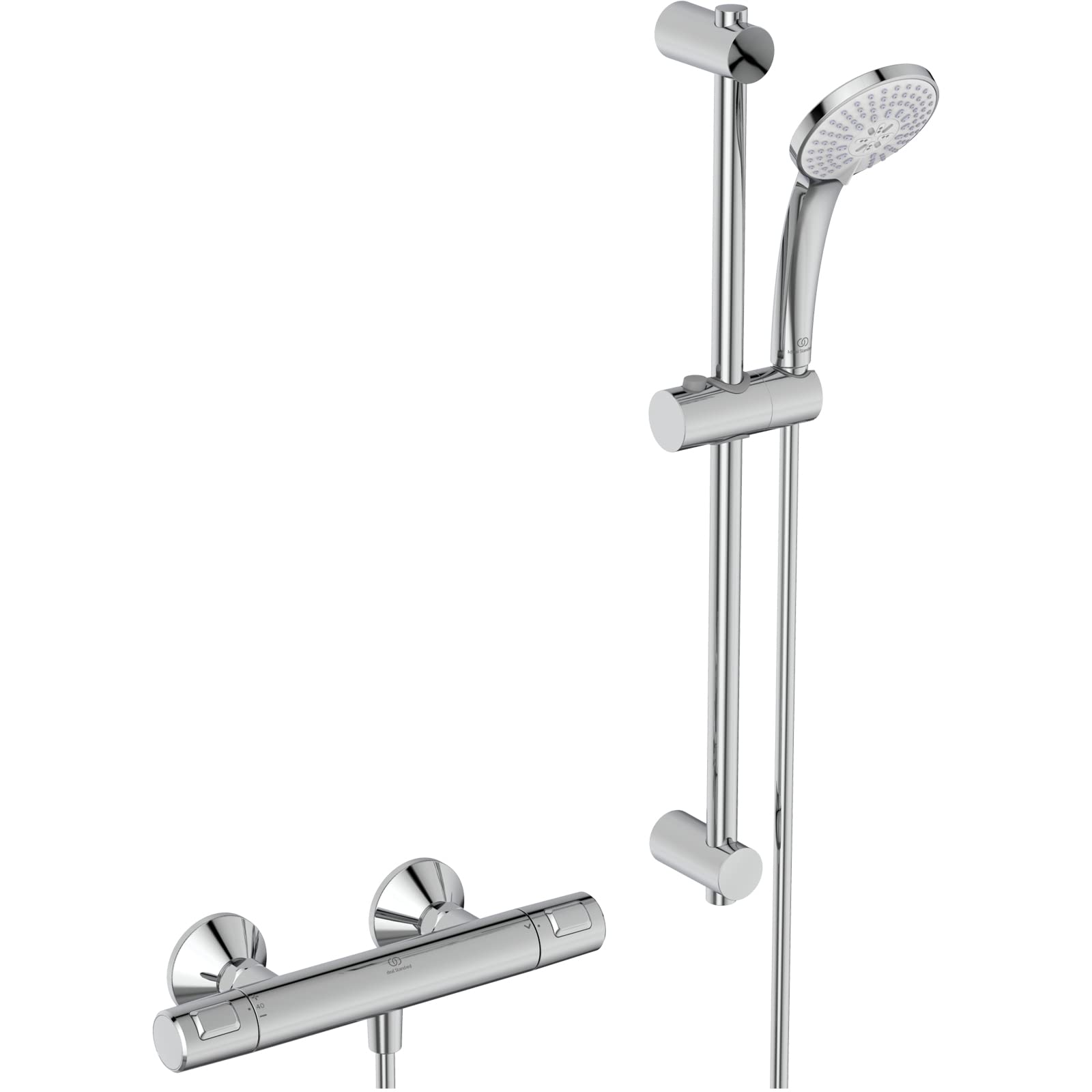Ideal Standard Ceratherm T25 A7203AA Surface-Mounted Shower Combination Chrome