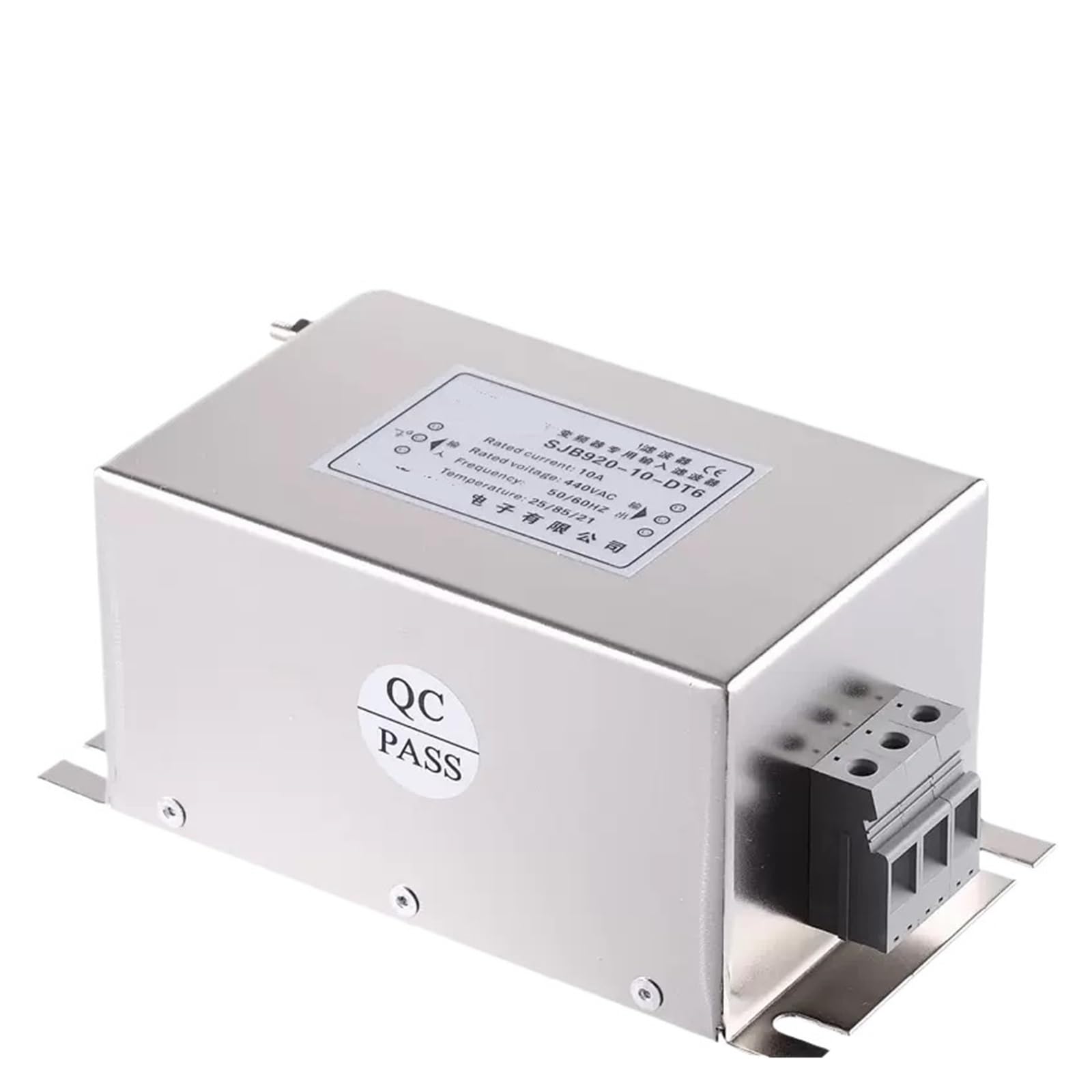 Filtre de puissance servo triphasé SJB920-10-DT bloc robuste