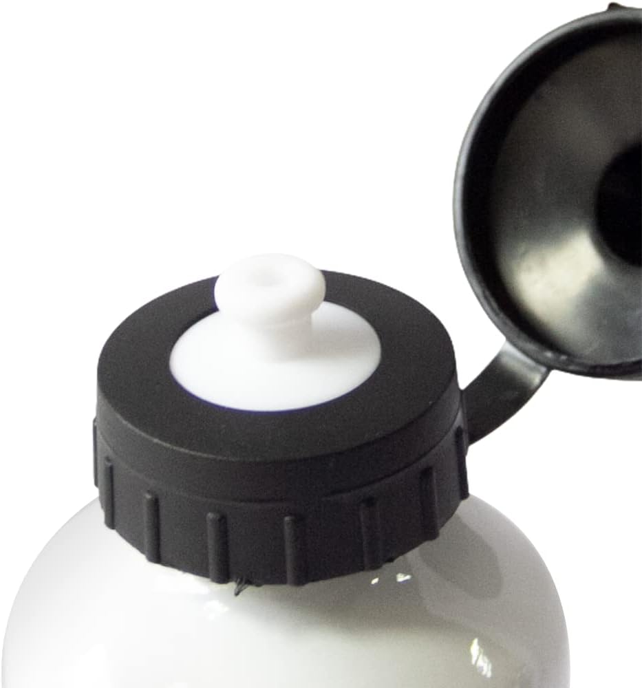 MR.R Sublimation Blanks White Sport Aluminum Bottle Portable Two Tops Bottle 600ml for Heat Press Transfer Printing
