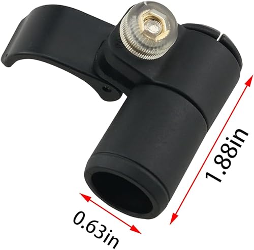 Miniatura 2 de Ruiwaer 3 piezas de 0.630 in Trekking Pole Lock al aire libre Trekking Pole Flip Lock Reemplazo Caminar Escalada Montañismo Senderismo Accesorios