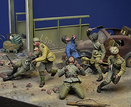 Kit Figuras de Resina Ejército Soviético Berlín 1945 1:35 miniatura 2