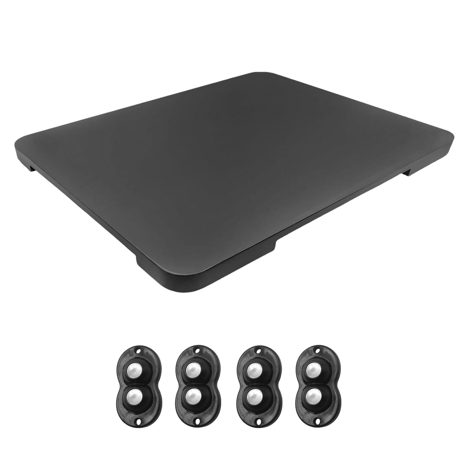 Msioytog Strong Countertop Storage Tray with Smooth Gliding Action Soldier Appliance Moving Tray