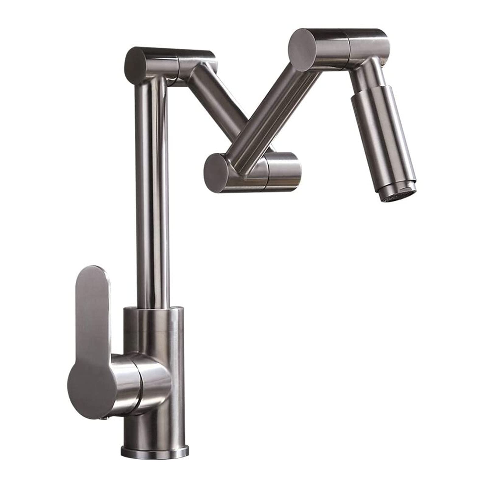 Robinet de remplissage de marmite en acier inoxydable pliable et extensible pour cuisine