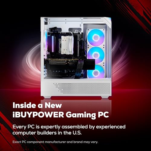 Image of iBUYPOWER Element Gaming PC Desktop Computer Intel Core i7 14700F CPU, NVIDIA GeForce RTX 5060Ti 8GB GPU, 16GB DDR5 RGB 5200MHz RAM, 1TB NVMe SSD, Windows 11 Home, Gamer Keyboard and Mouse- EWI7N56T02