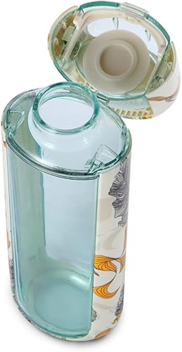 Miniatura 4 de KOR One Planet - Botella de agua Tritan de 25 onzas con cierre de seguridad de tapa, tapa abierta de un clic y asa de transporte ergonómica, cuenta