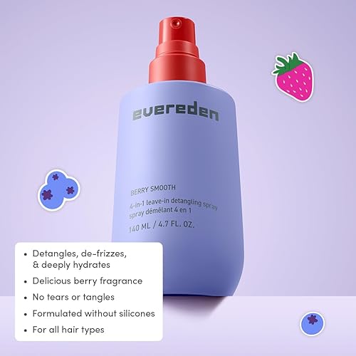 Miniatura 7 de Evereden Spray hidratante multivitamínico para el rostro y desenredante para niños Spray nutritivo para el cuidado de la piel y desenredante 4 en 1