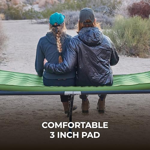 Image of Teton Sequoia Mammoth Self Inflating Camping Sleeping Pad, Inflatable Sleeping Pads, Compact for Camping, Backpacking, and Hiking. Camping Mat with Roll-Up Straps and Storage Bag