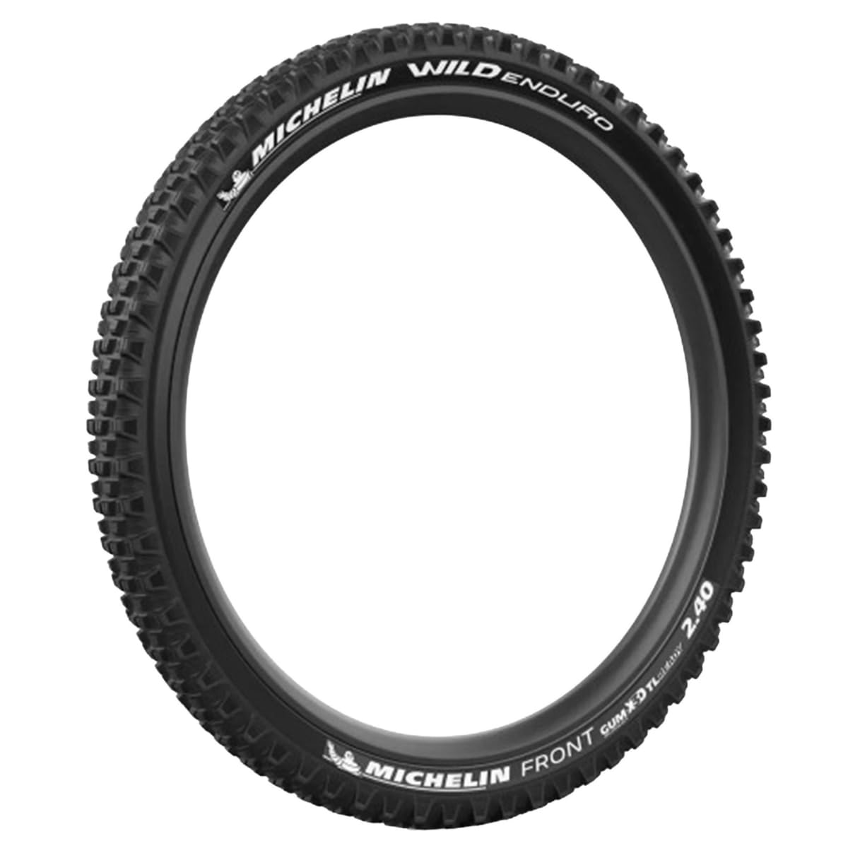 Michelin Wild Enduro Front Bicycle Tyre (29' | 29x2.40 61-622 | Black | Gum-X | Foldable)