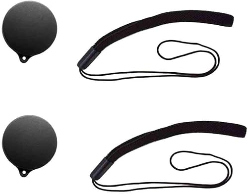 Tapa de goma para cámara GoPro MAX impermeable 360 con Keeper, protector de correa elástica ULBTER para evitar la pérdida de la tapa de la lente,