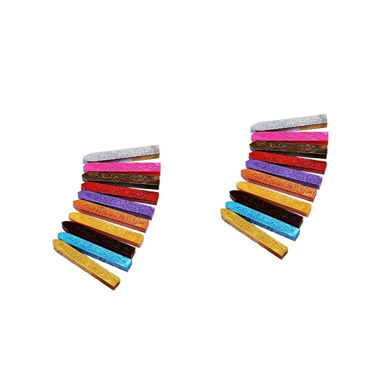 NUOBESTY 2pièces Bâtonnets De Cire à Cacheter pour De Scellement Vintage Et Rétro