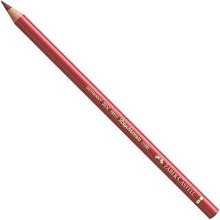 Faber-Castell Polychromos Artists' Single Pencil - Colour 191 Pompeian Red